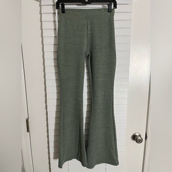 American Eagle Ribbed Flare Sweater Pants - Picture 1 of 5